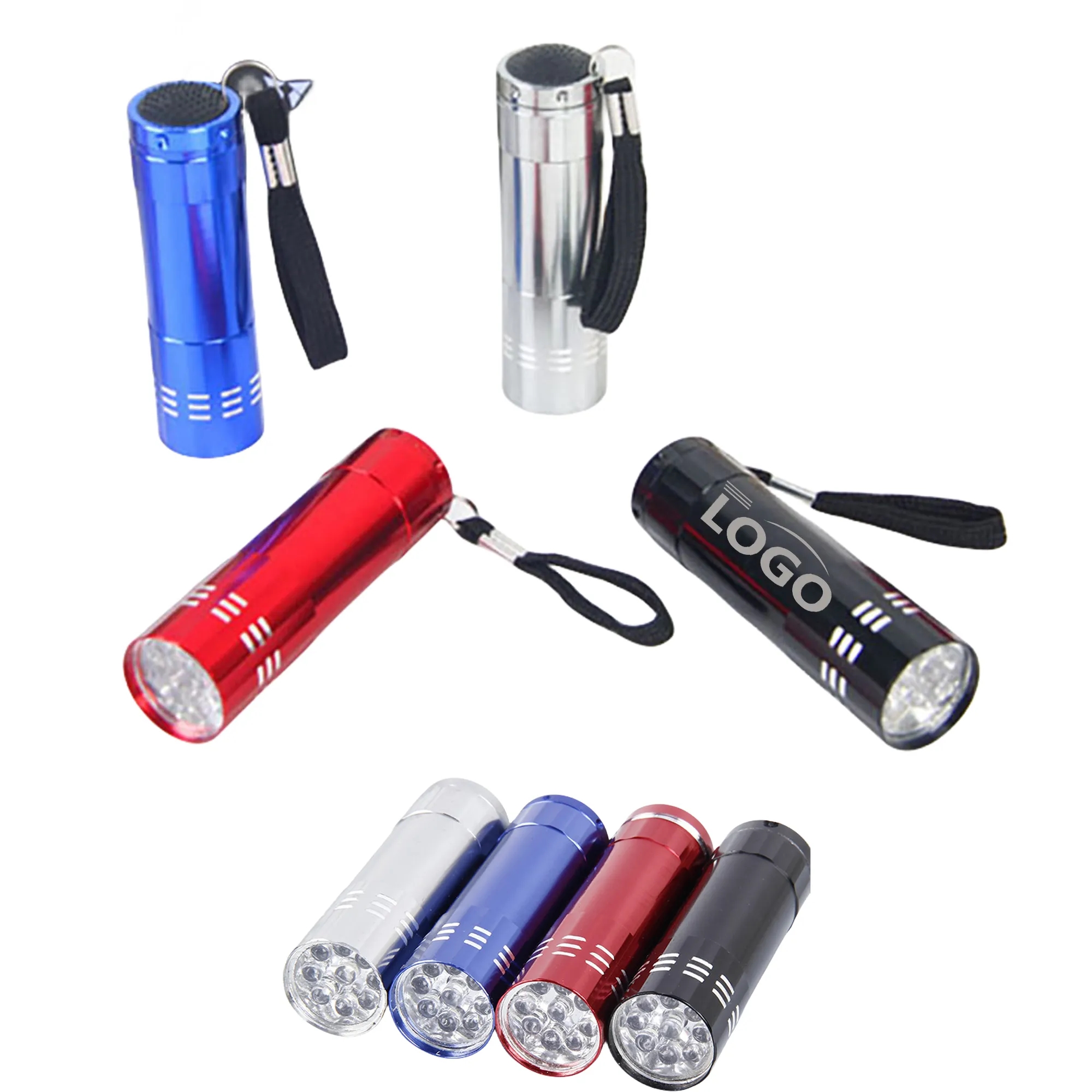 9 LED Fashion Mini Flashlight MOQ 50PCS 4