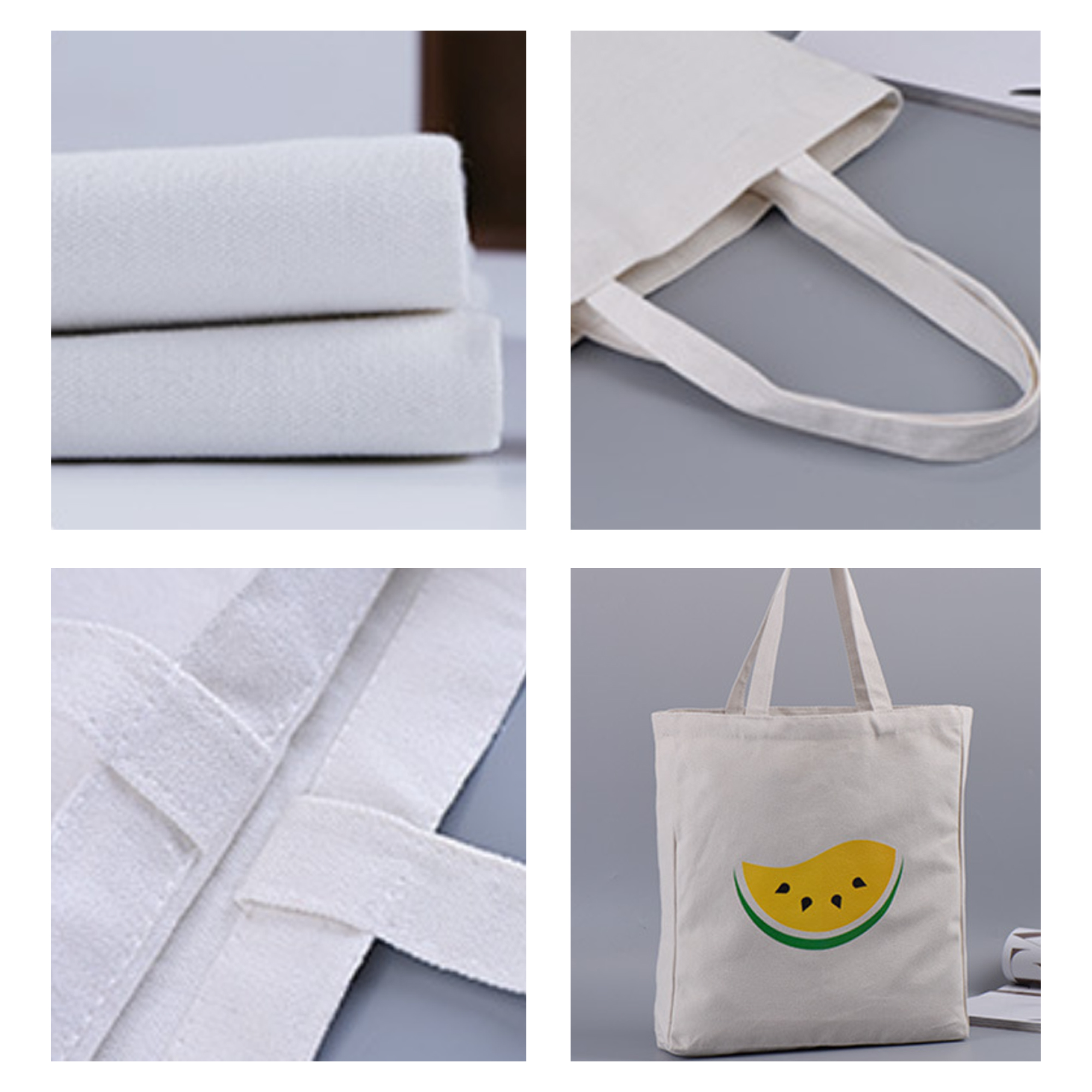Full Color Hold Cotton Canvas Tote Bag MOQ 50, custom tote bag with logo imprint 4