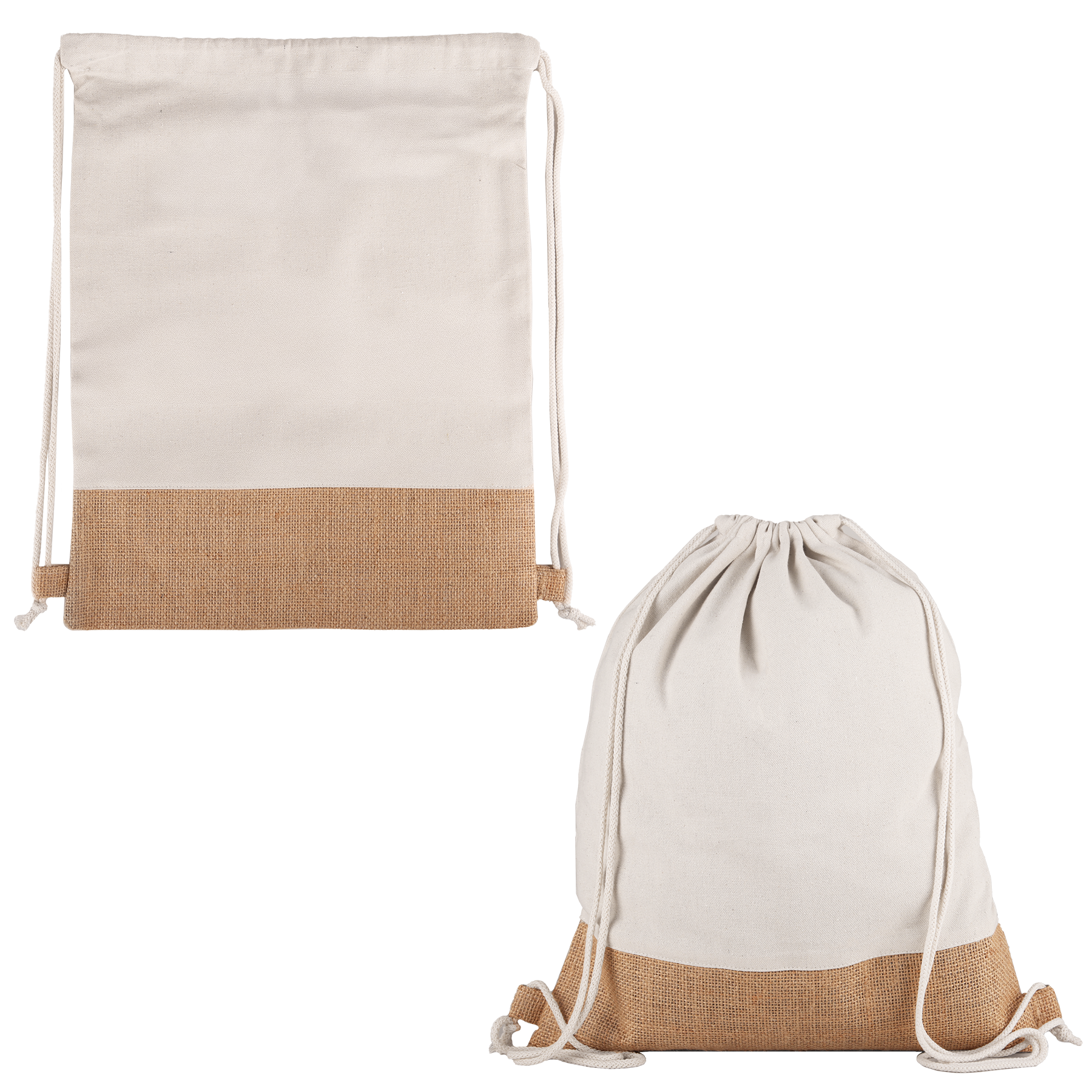 Quetico 10 Oz Cotton & Jute Drawstring Bag 8