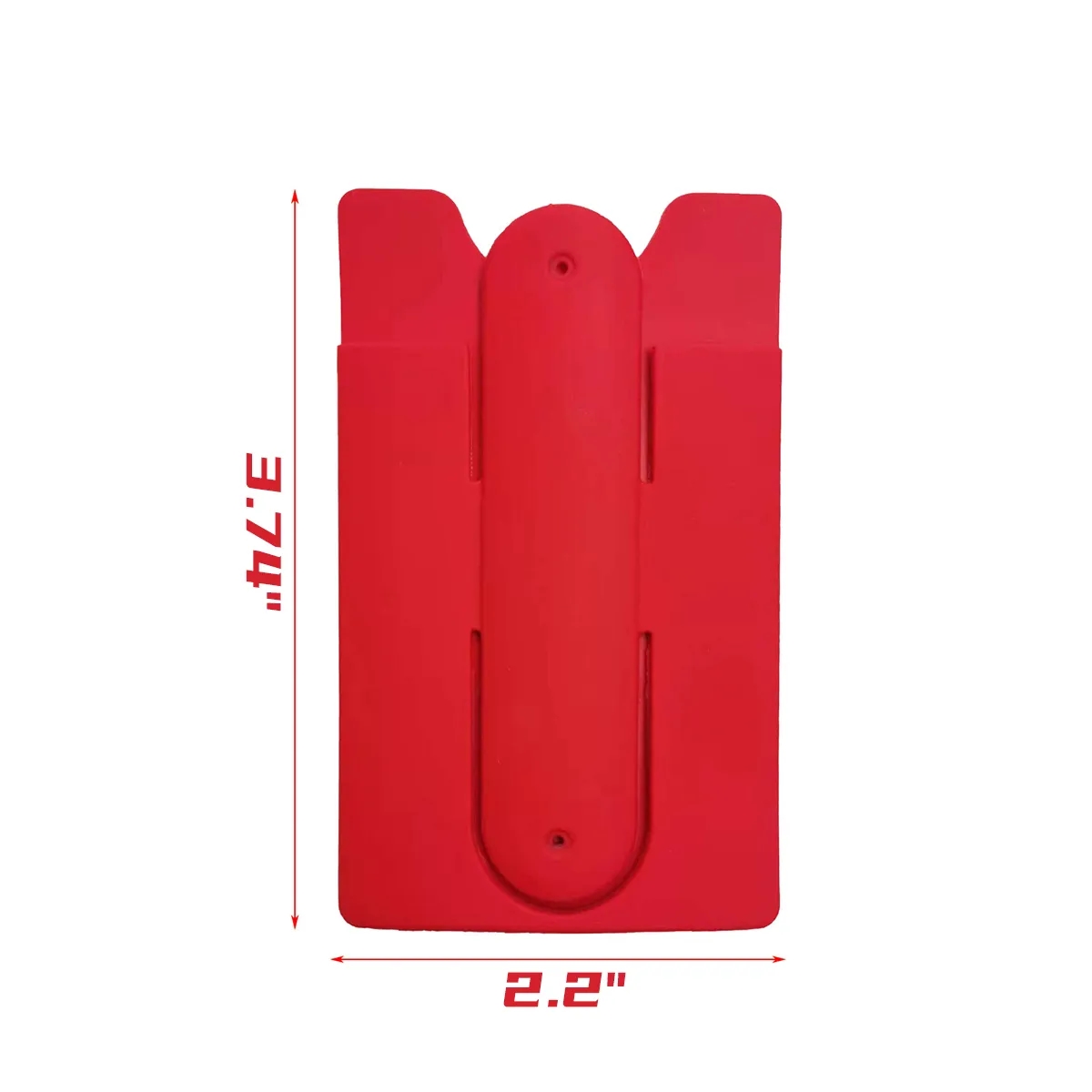 Convenient Stick-On Card Holder Cell Phone Stand Pouch Case 2