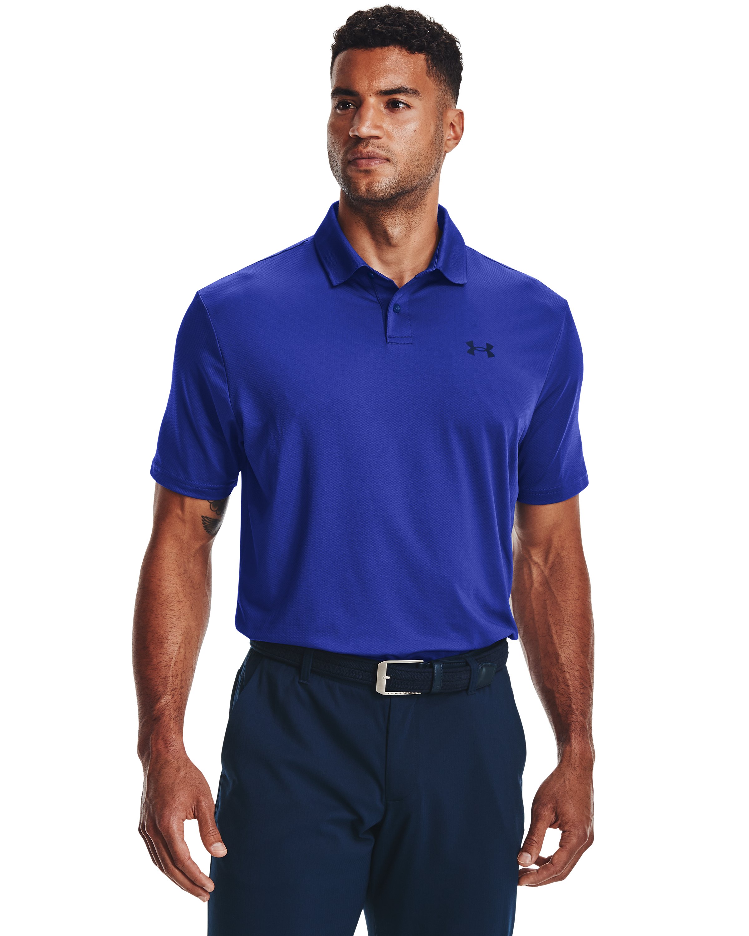 UA Performance Textured Men's Polo 11