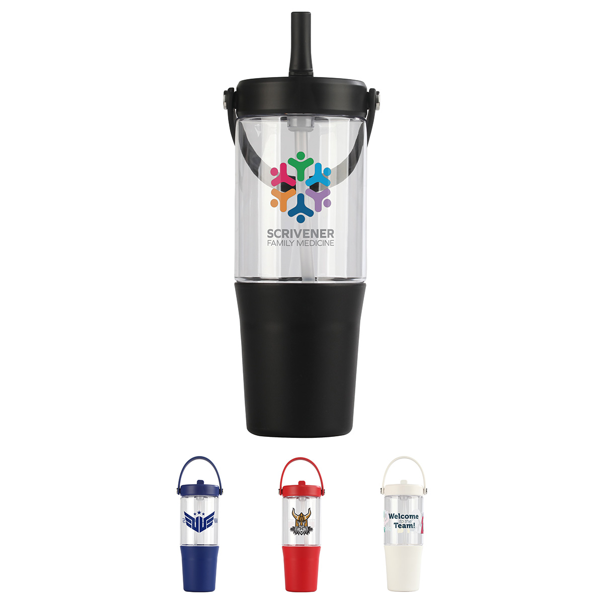 Harbor 40 oz Recycled Tumbler with Straw 18