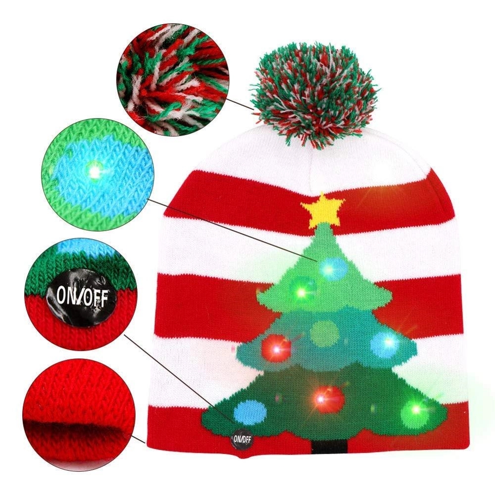 Novelties LED Light-up Knitted Ugly Sweater Holiday Xmas Chr 1