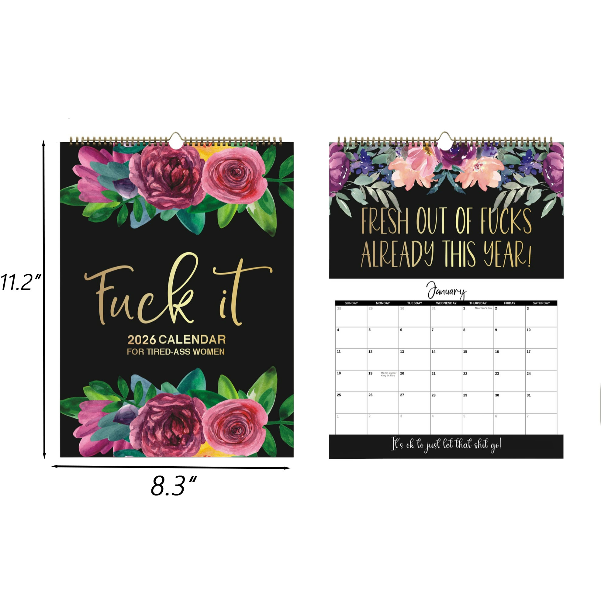 2026 Calendar for Tired Women 3