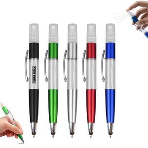 Elegant Spray Bottle Pen With Stylus 7
