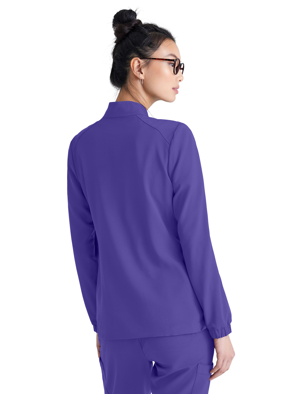 Grey's Anatomy Evolve Stretch - Women's Three-Pocket Virtue Warm-Up Scrub Jacket 26