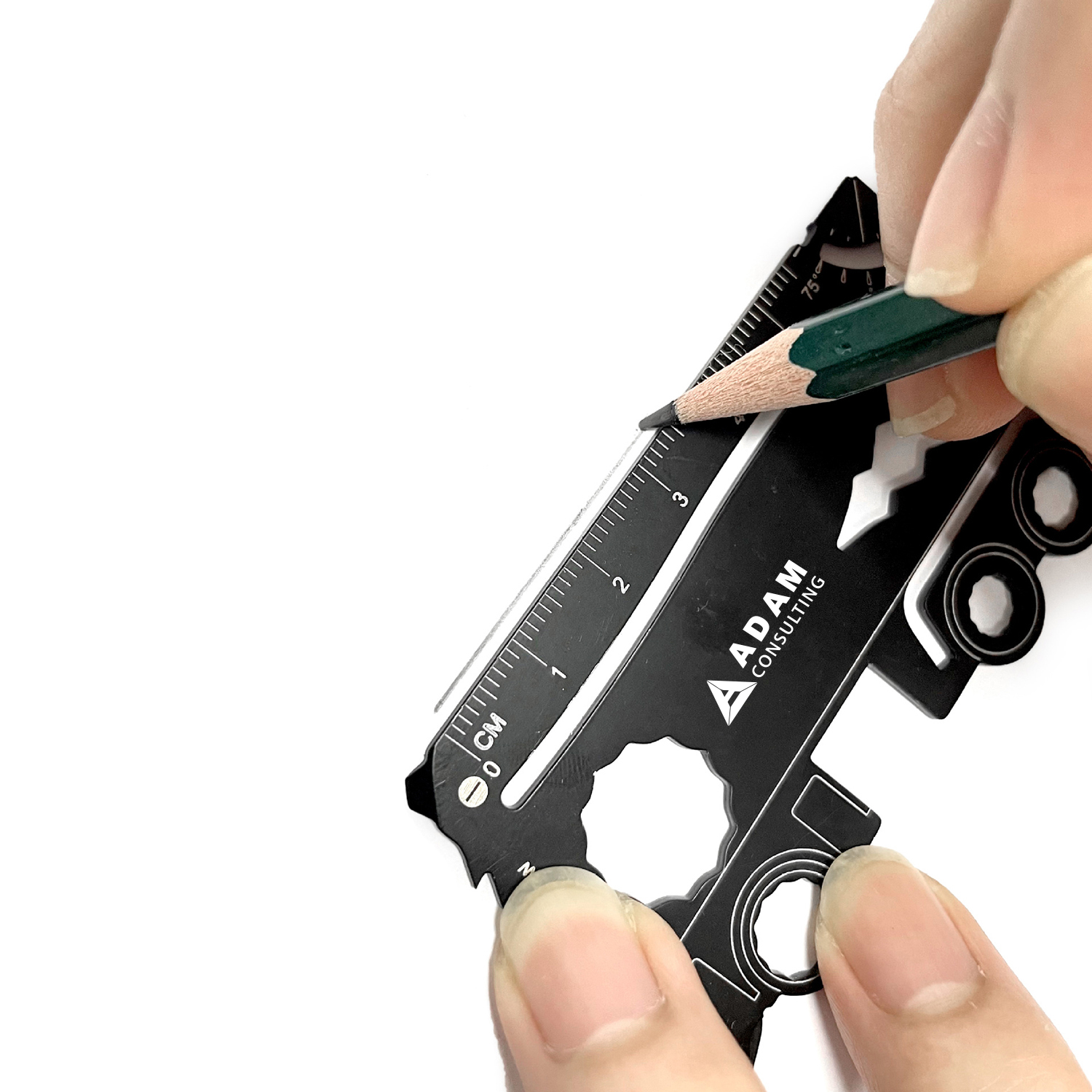 GearCard 21-in-1 Truck-Shaped Multi-Tool Card – Stainless Steel Wallet EDC Gadget 15
