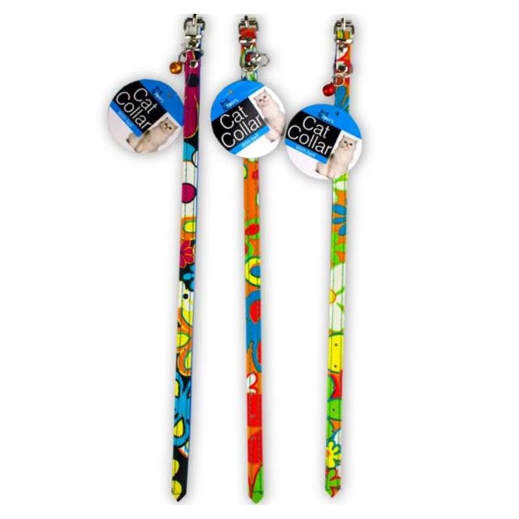 Cat Collar With Bell - Assorted Colors 2