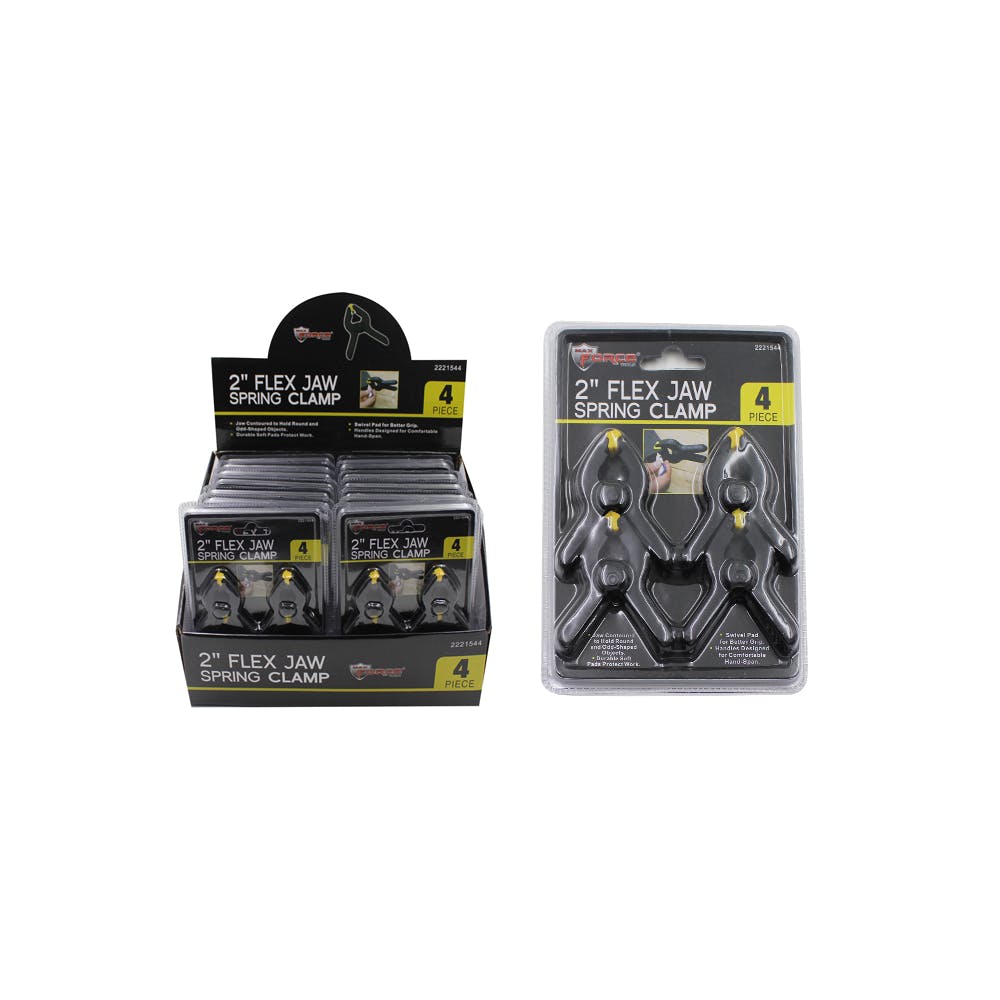 Nylon Spring Clamps 2" 4pc 2