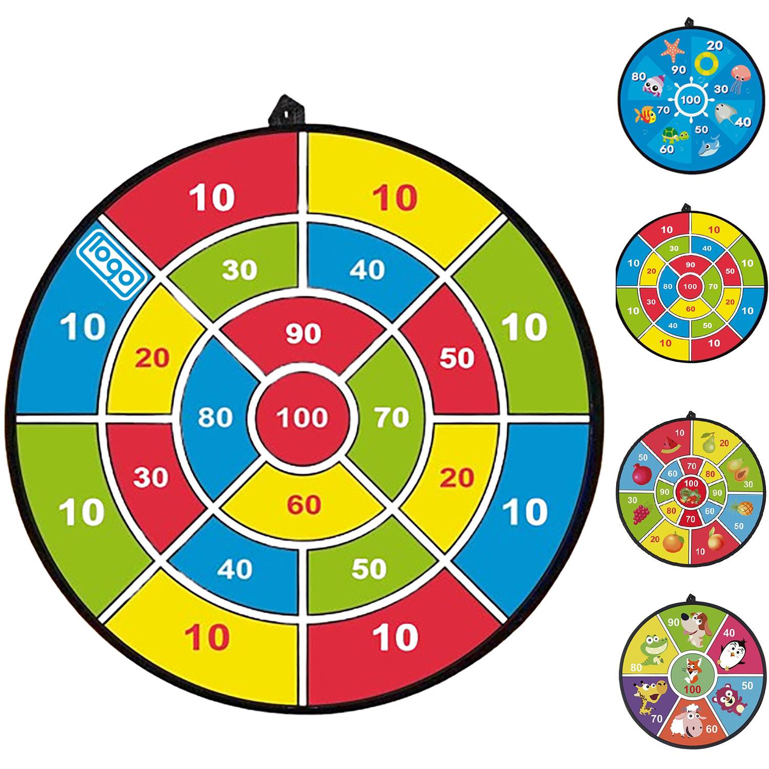 Colorful Sticky Ball Dart Board Set 5