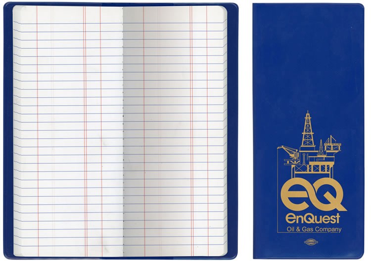 Oil & Pipe Long Tally Book-Standard Vinyl 6