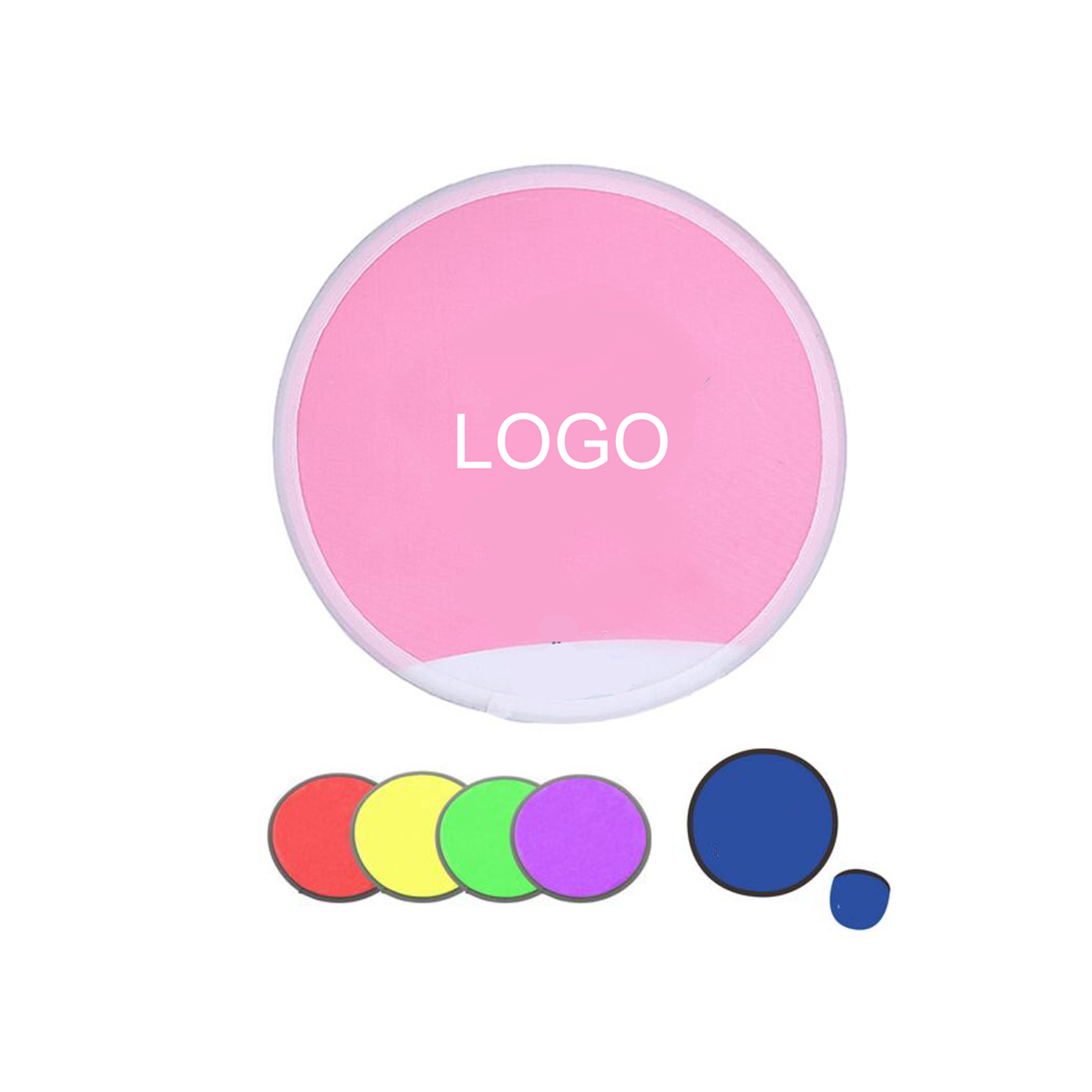 Collapsible Flying Disc With Carrying Pouch 2