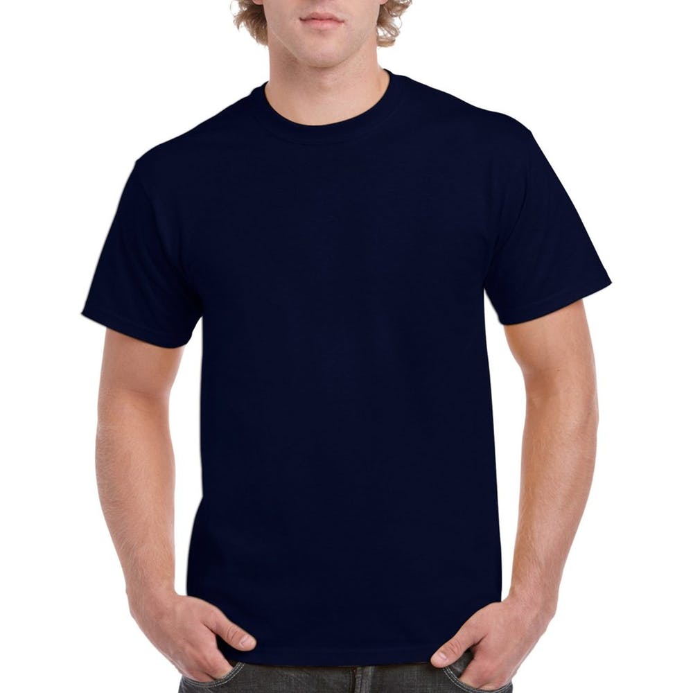 Irregular Gildan T-Shirts - Navy Small 1