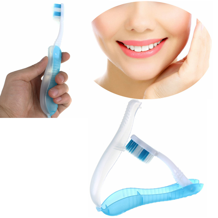 Portable Compact Fold Toothbrush 1