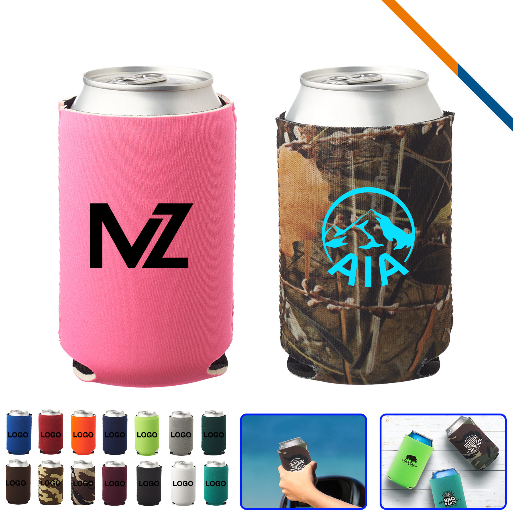 Zeashary Neoprene Collapsible Coolie 5