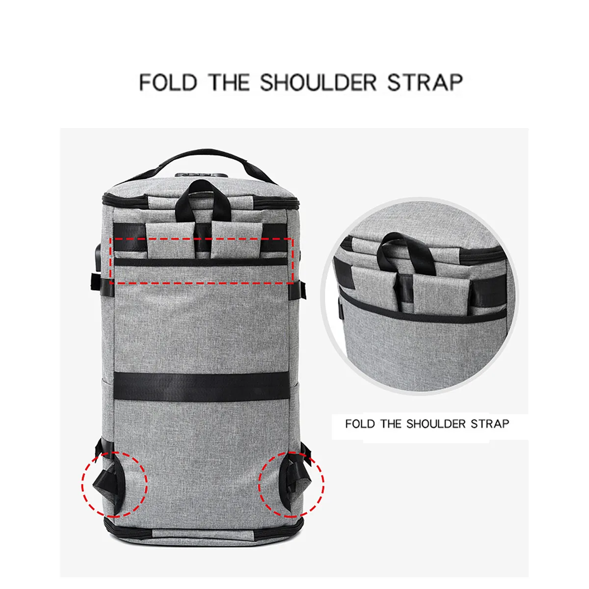 30 L Durable Large Outdoor CampingTravel Luggage Backpack 6