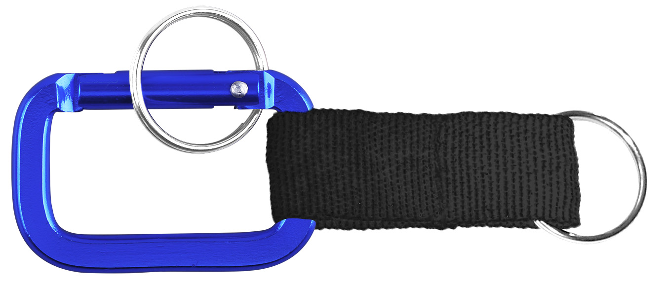 Square Shaped Carabiner with Strap and Key Ring 9