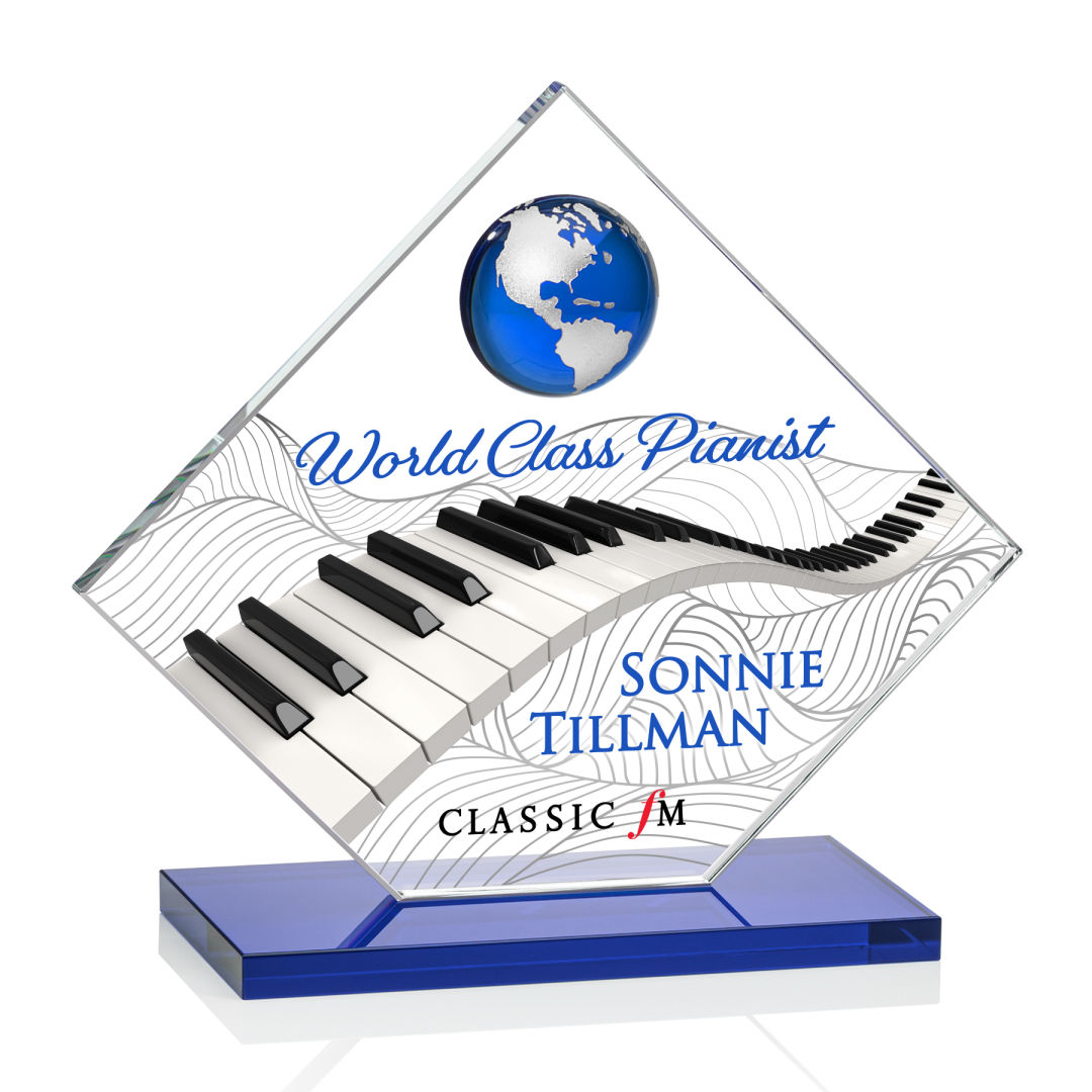 Ferrand VividPrint™ Award - Blue/Silver 2