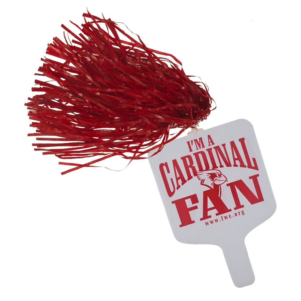 Standard Shape Hand Fan, Screen Printed 31