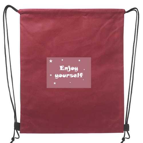 Non-Woven Polypropylene Drawstring Bag - 14.5"W x 17.5"H 27