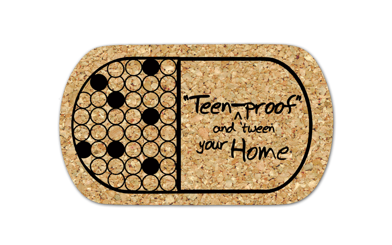 Pill Cork Coaster 1