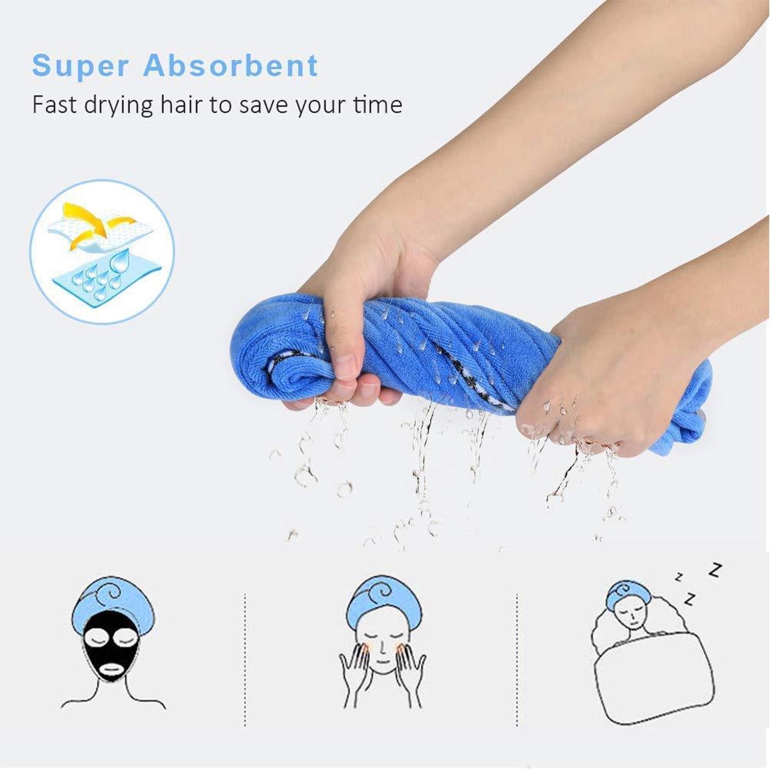 Quick Dry Hair Towel 3