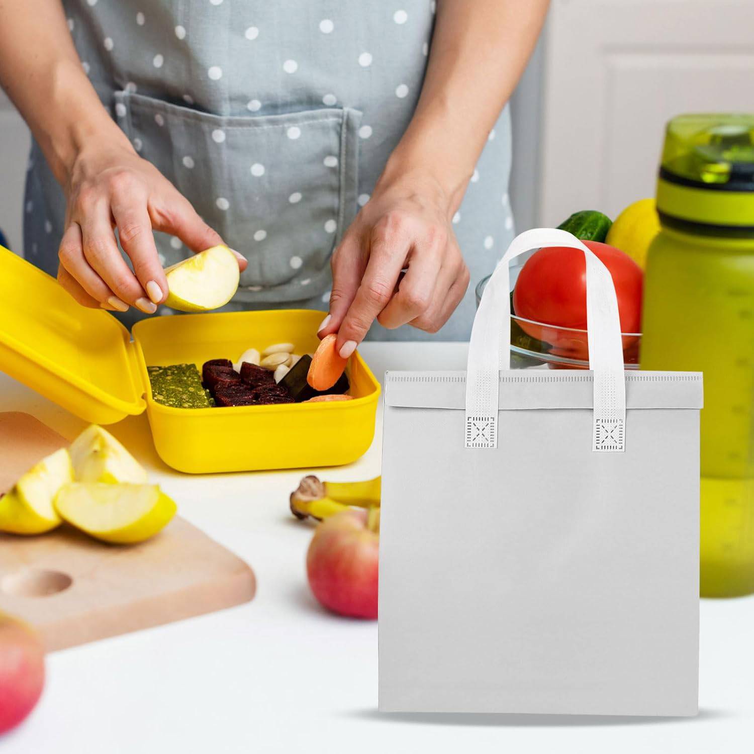 Dimples Non-Woven Cooler Tote Bag 2