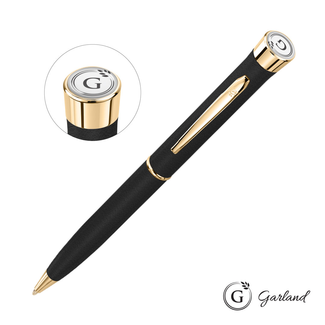 Garland® Tactical Textured Twist Ballpoint Pen - Gold Accent 6