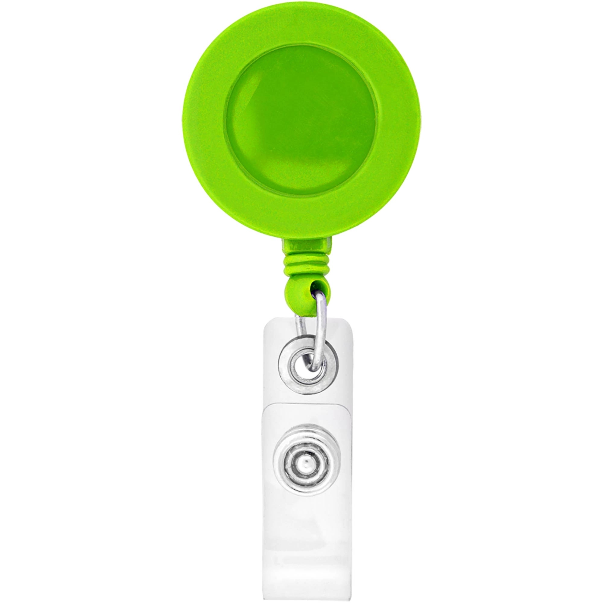 Round-Shaped Retractable Badge Holder 10