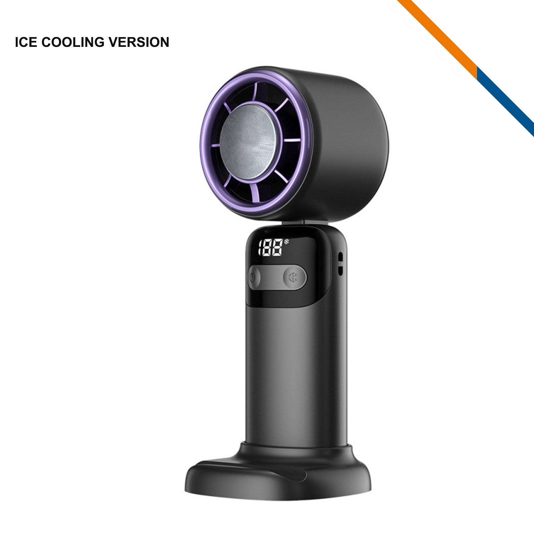 Lawler 100 Speeds Turbo Handheld Fan 8