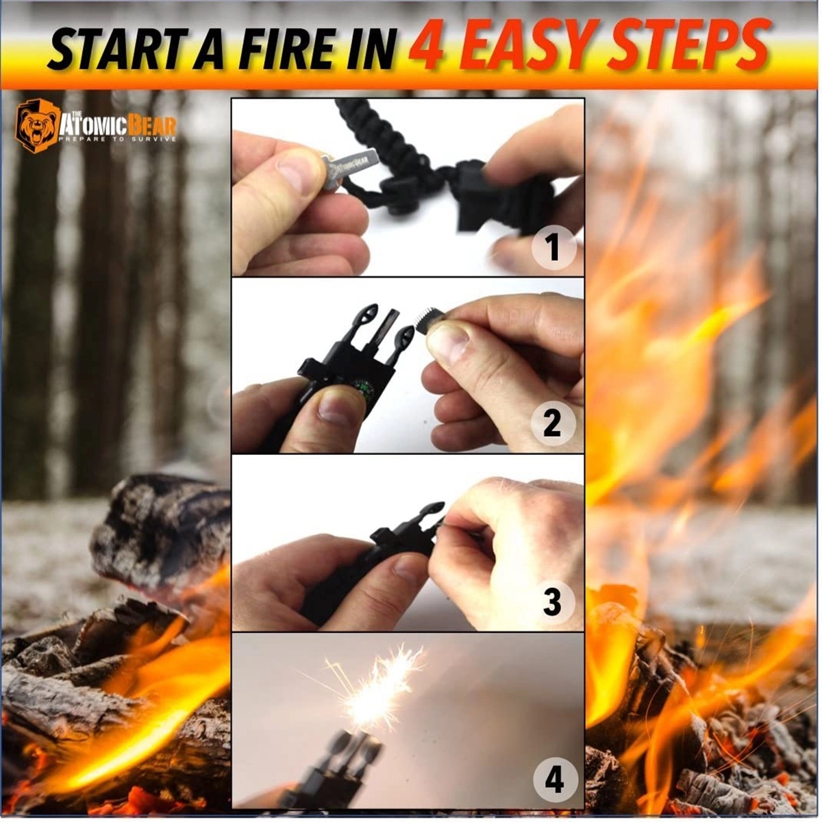 Tactical Survival Bracelet 5