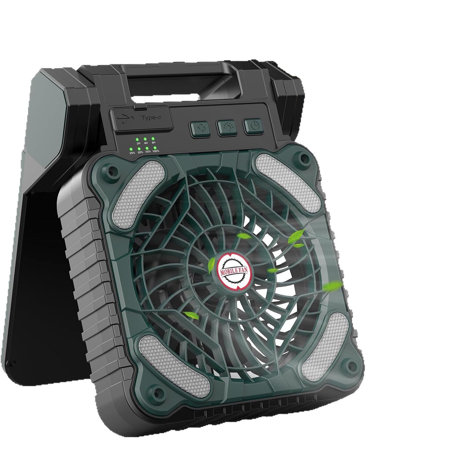 Solar-Powered Portable Camping Fan 8