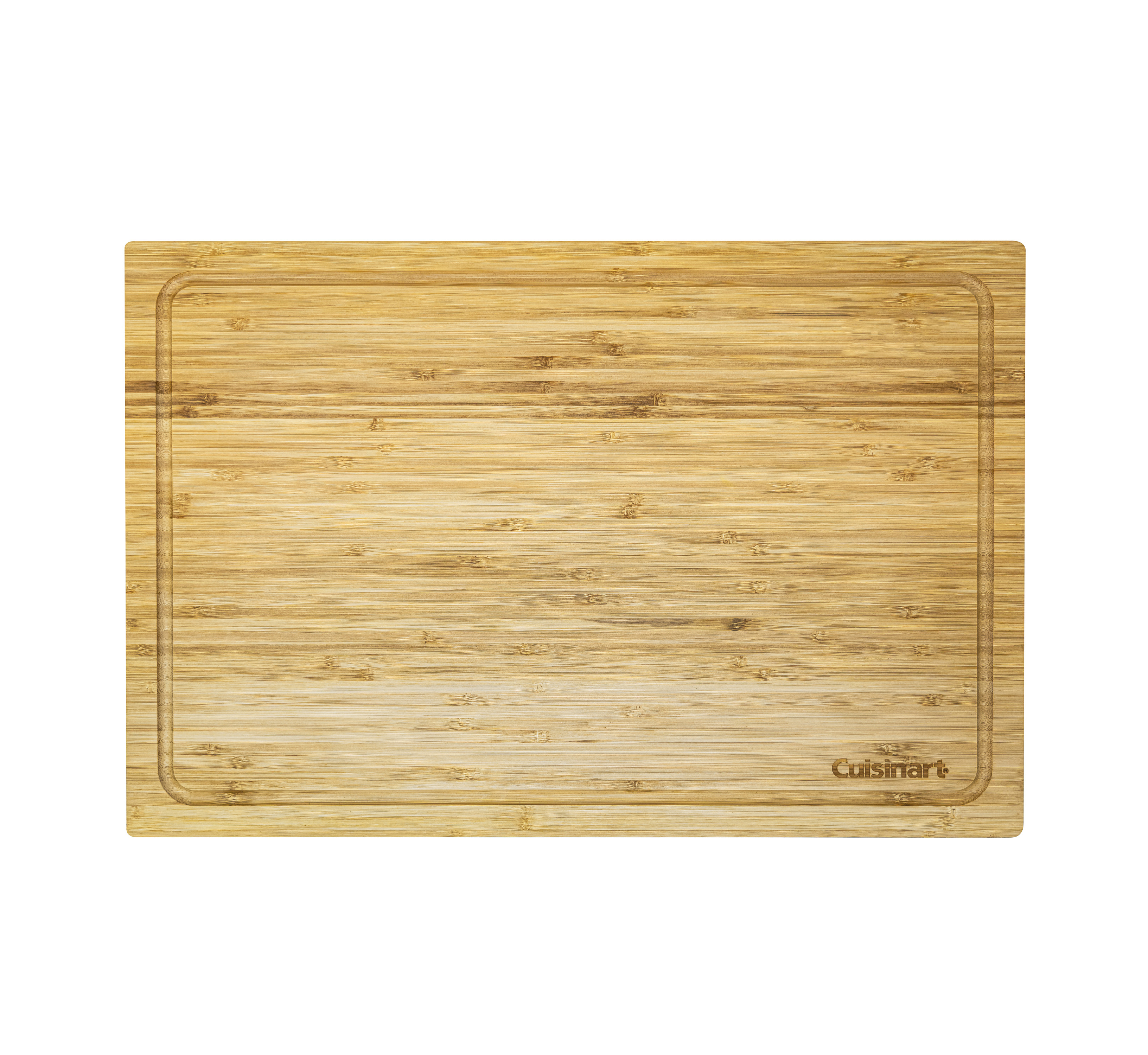 Cuisinart Outdoors® Bamboo Cutting Board With Hidden Tray 11