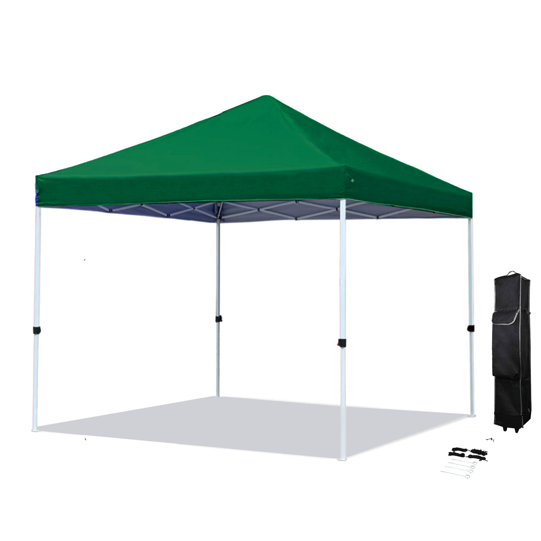10' X 10' Commercial Grade Pop Up Canopy Tent Kit (Ocean) 4