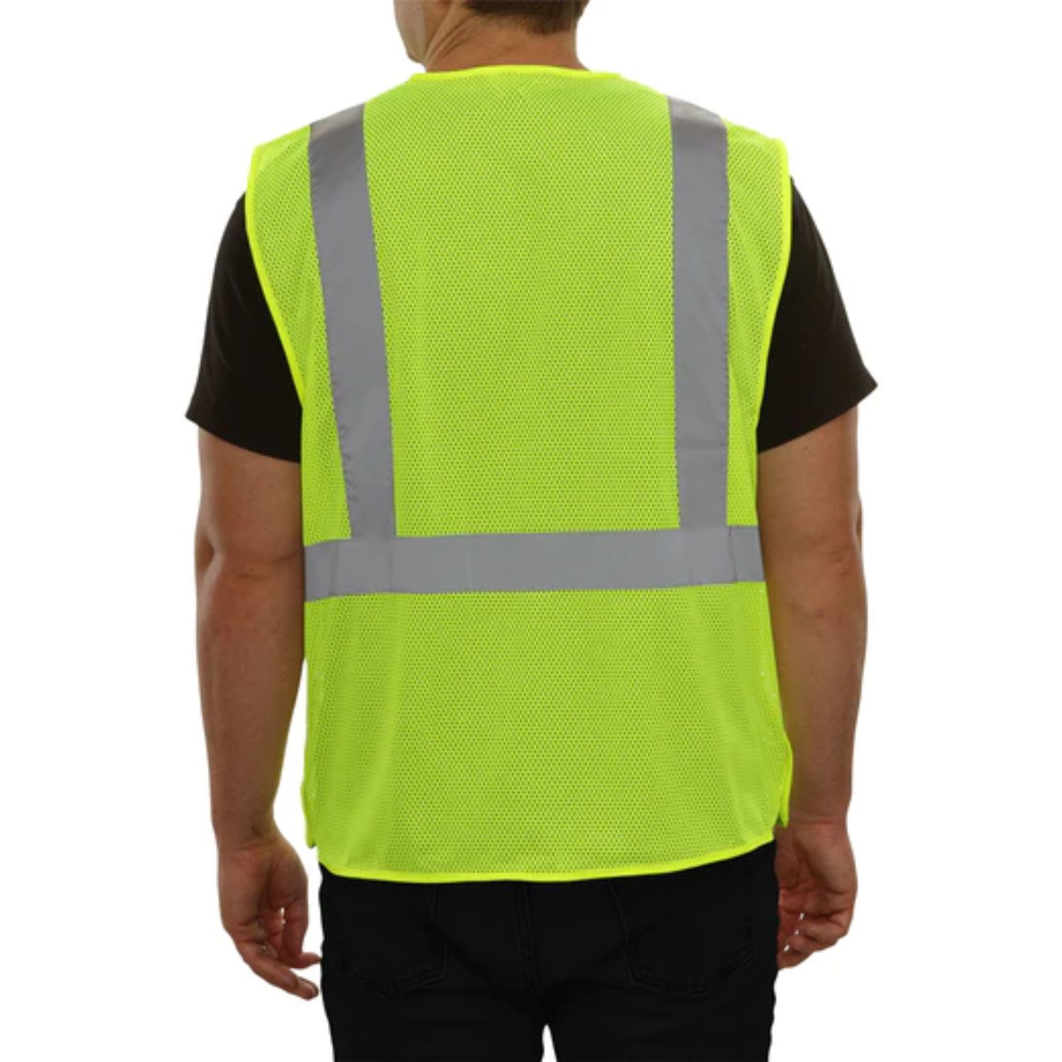 Enhanced Class 2 Safety Mesh Vest with Breakaway Design 4