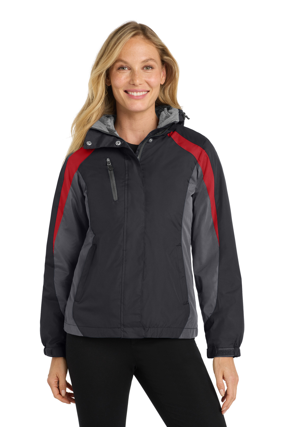 Port Authority Women's Colorblock 3-in-1 Jacket. L321 14