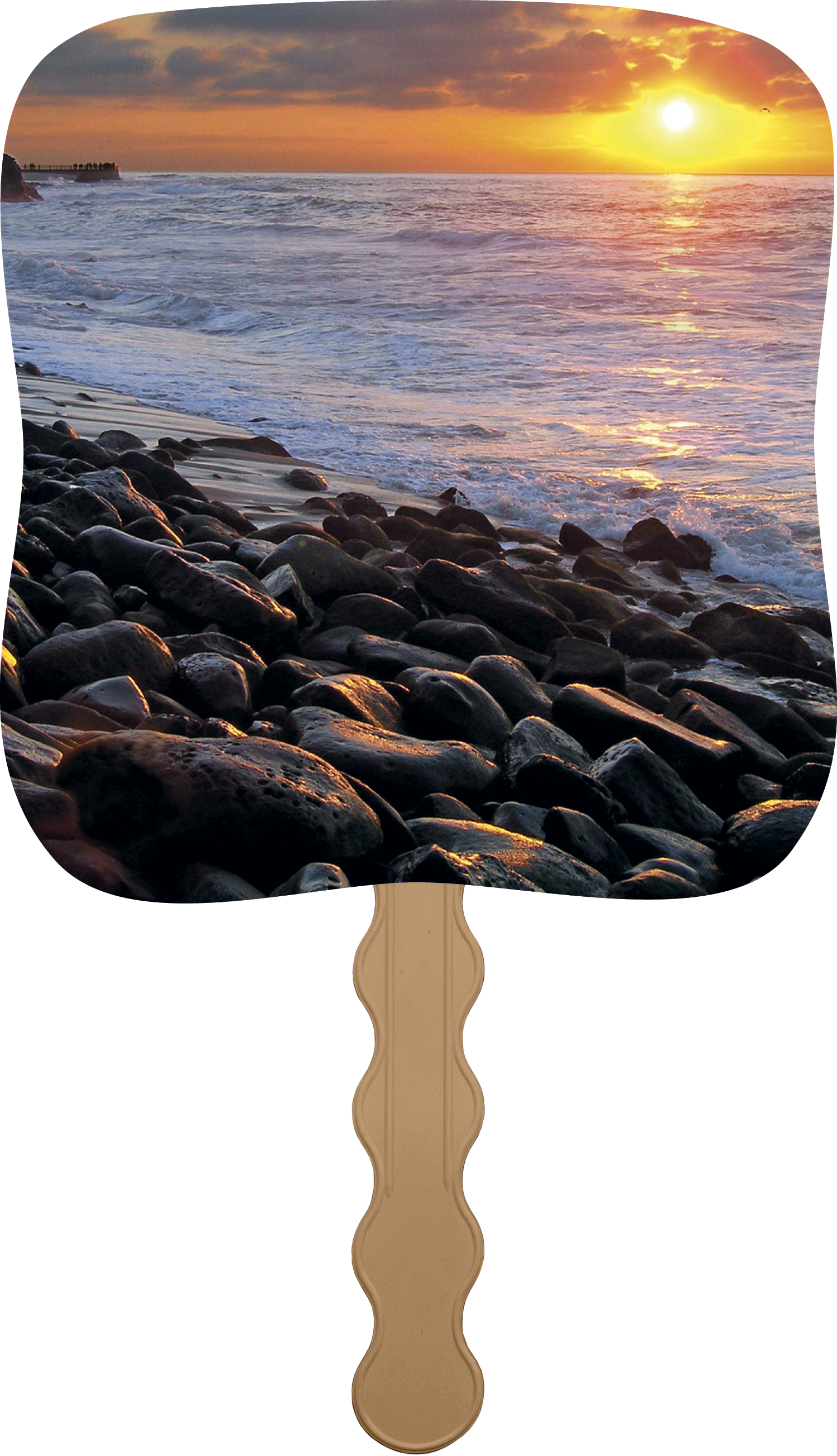 Skinner & Kennedy® Sunset Shore - Pictorial Fan 12