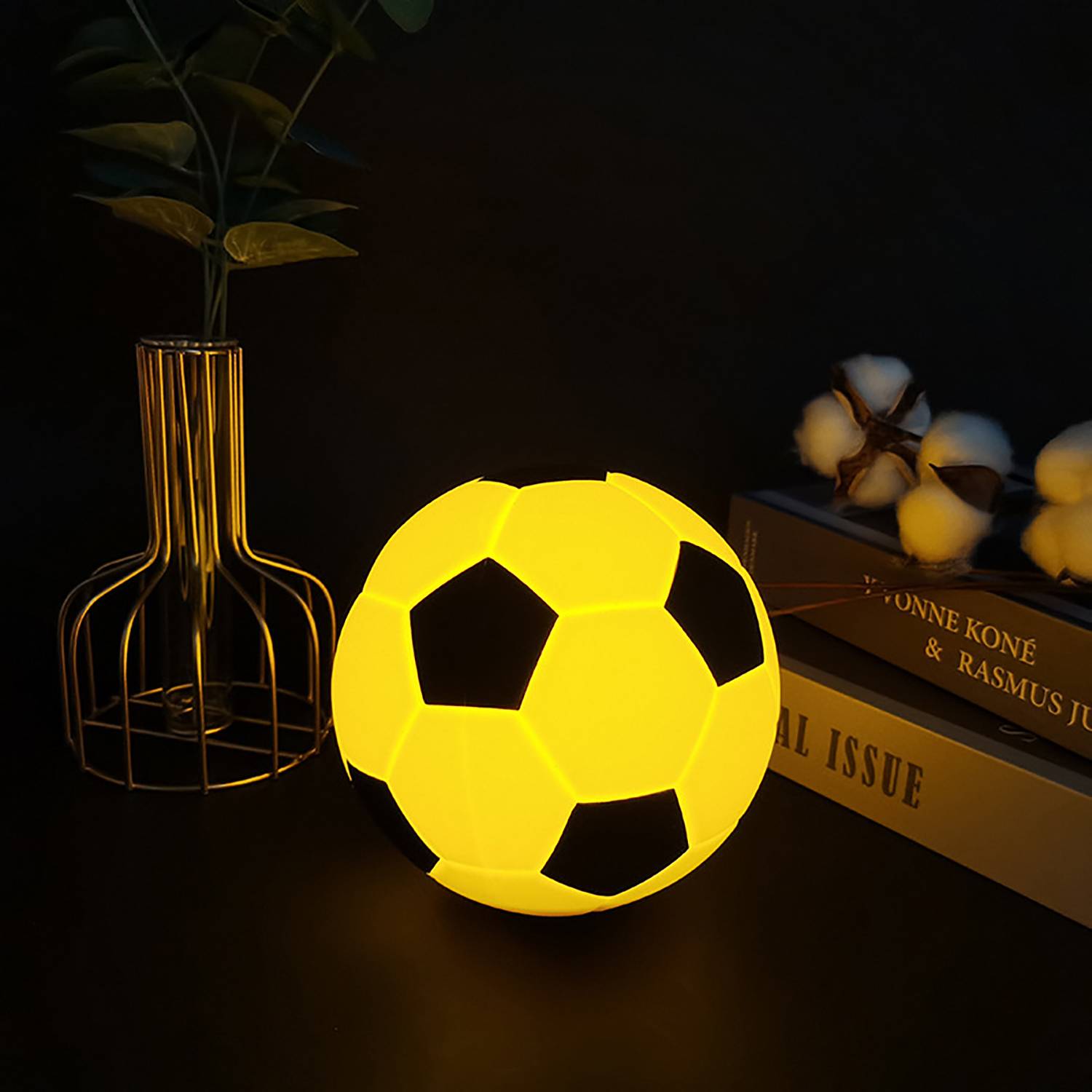 LED Light Glowing PU Football 3