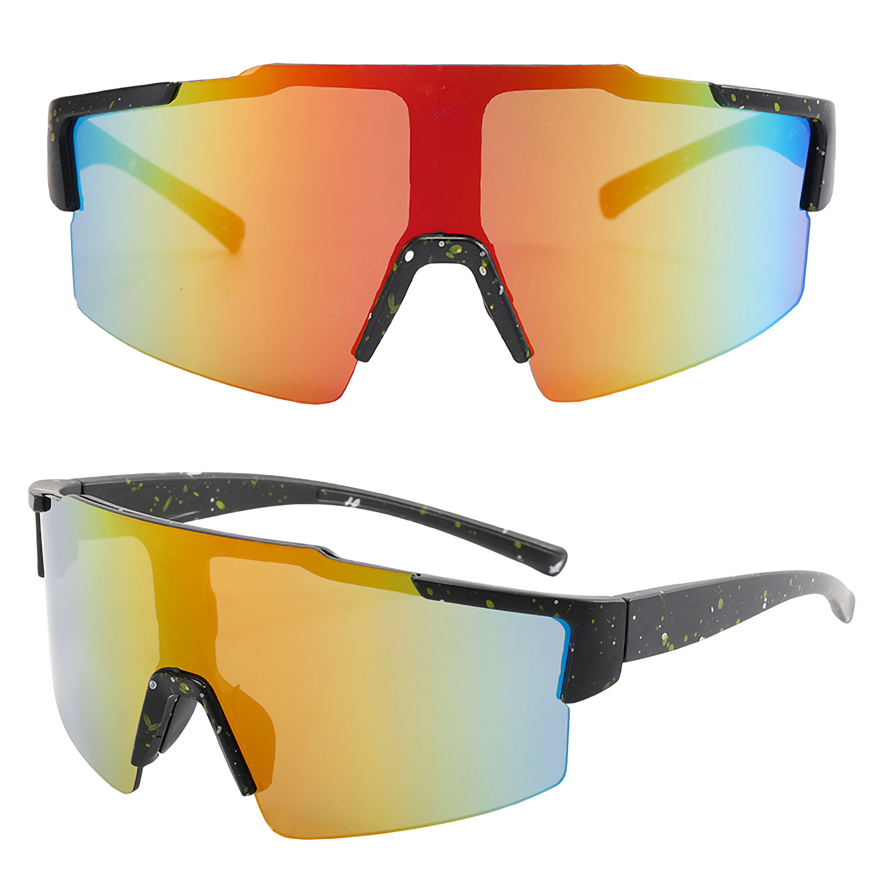 Sport Mask 2 Mirror Sunglasses 11