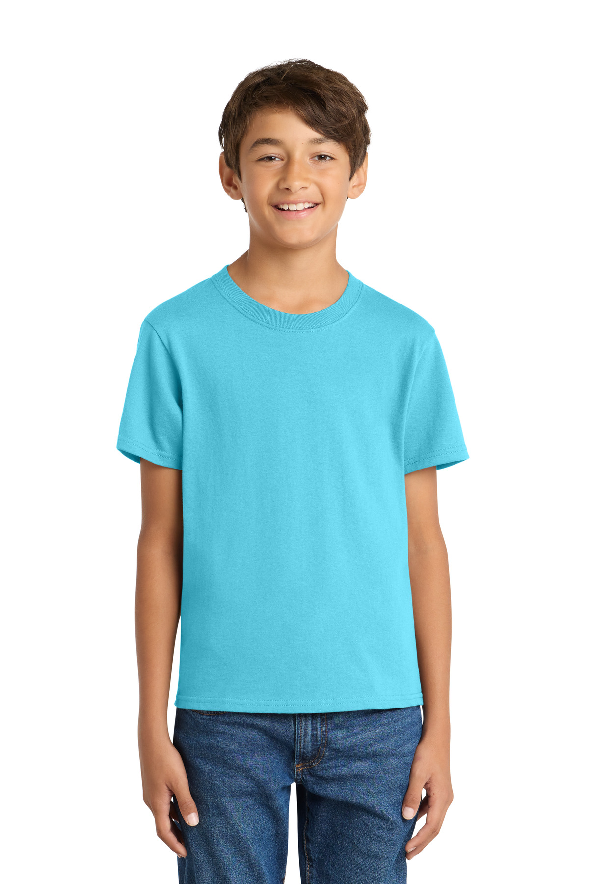 Port & Co Youth Core Cotton Tee. PC54Y 445