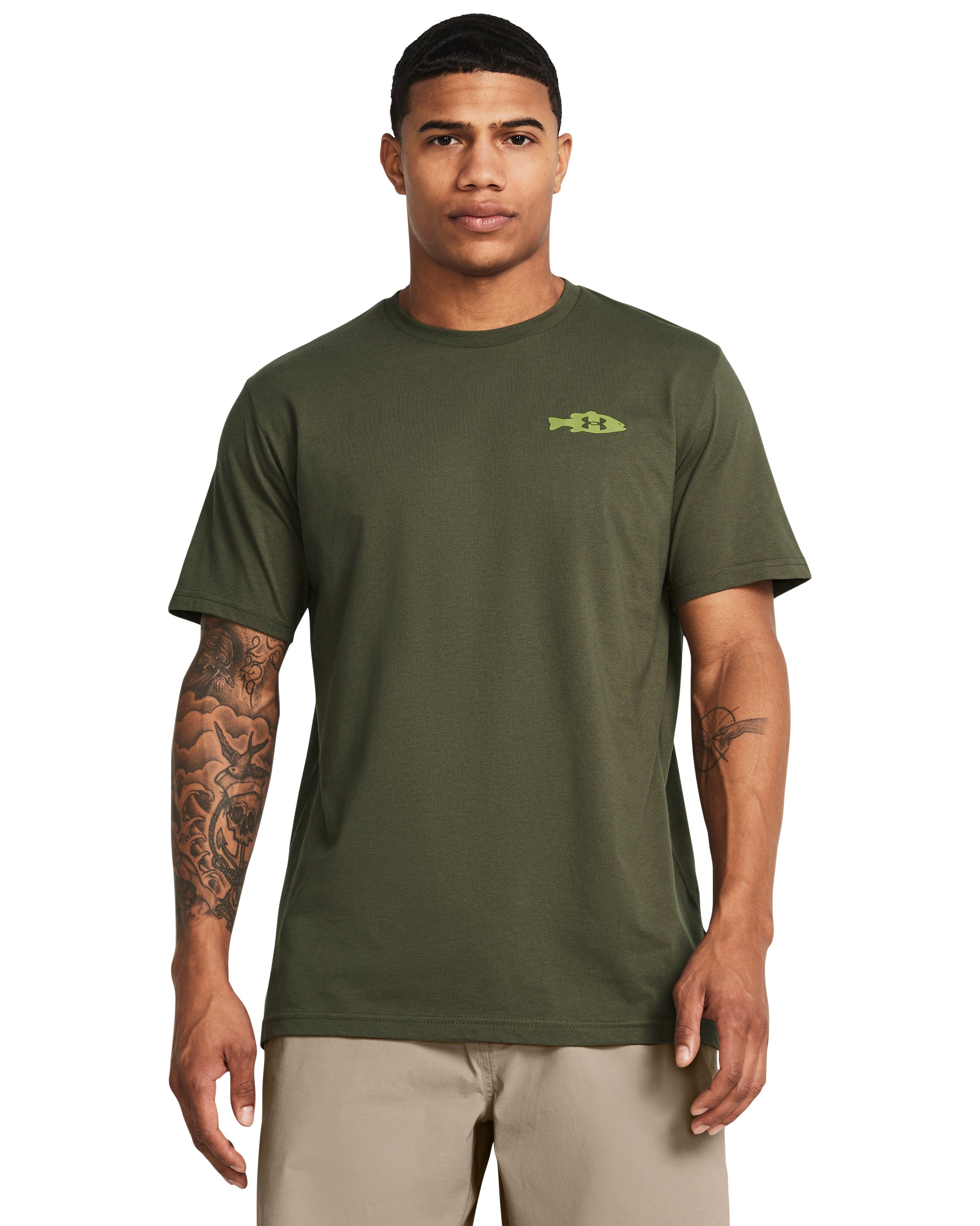 UA Bass Men's Short Sleeve 3