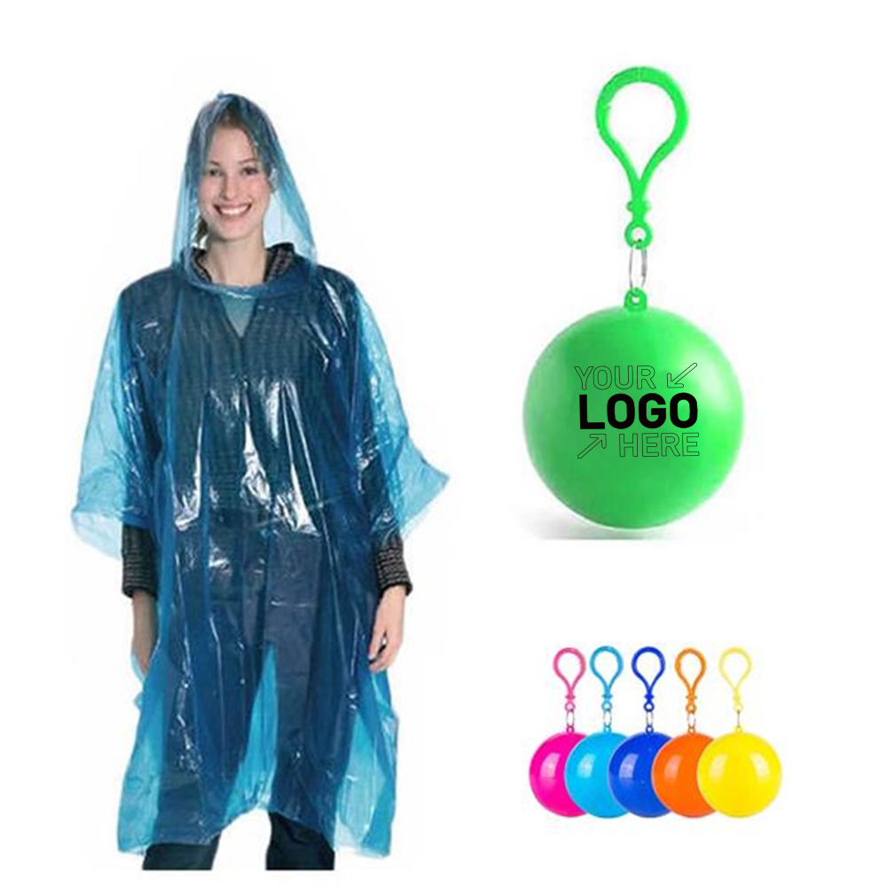 Disposable Unisex Poncho Protective Raincoat 2