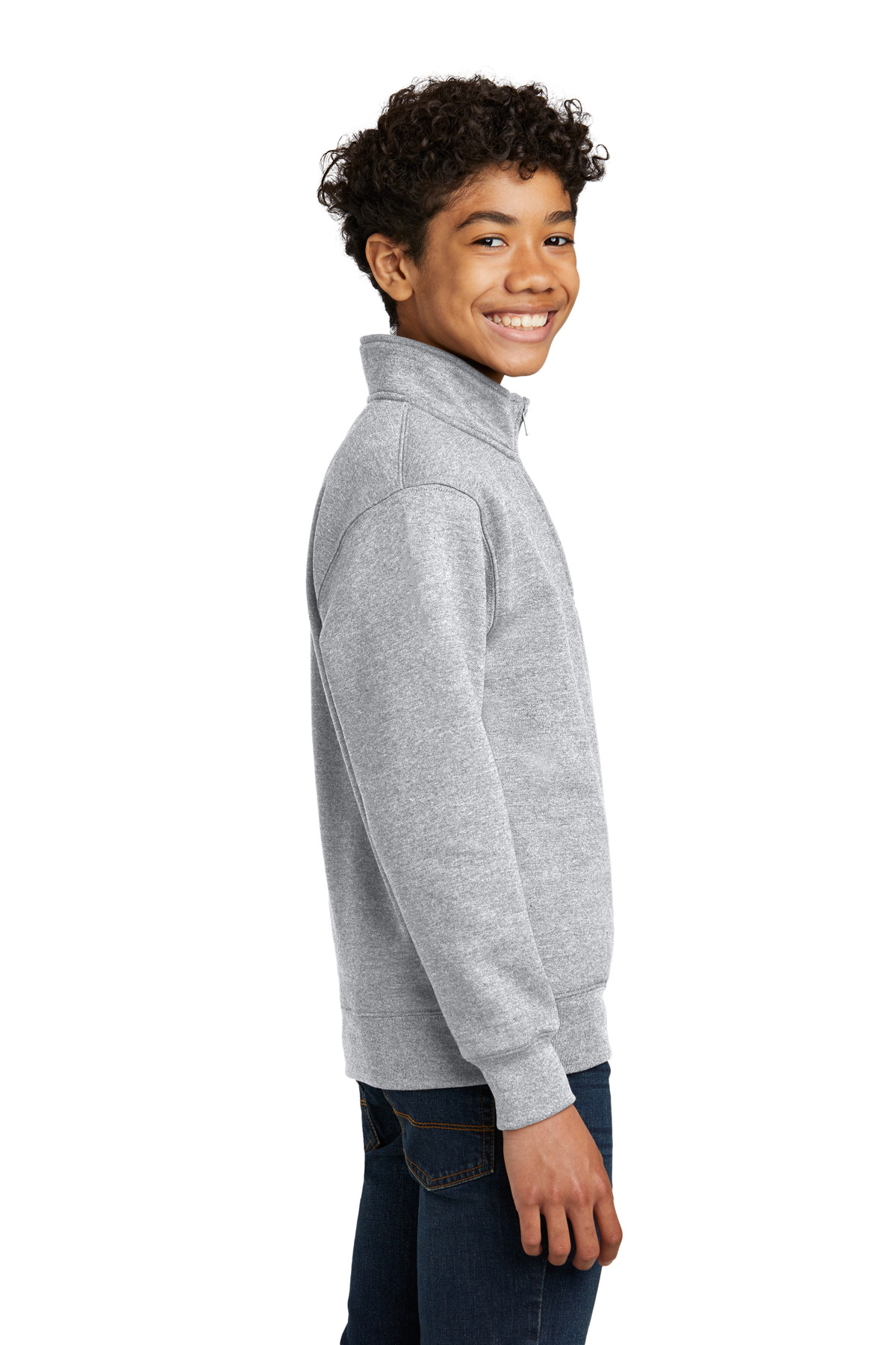Port & Company® Youth Core Fleece 1/4-Zip Pullover Sweatshirt 20