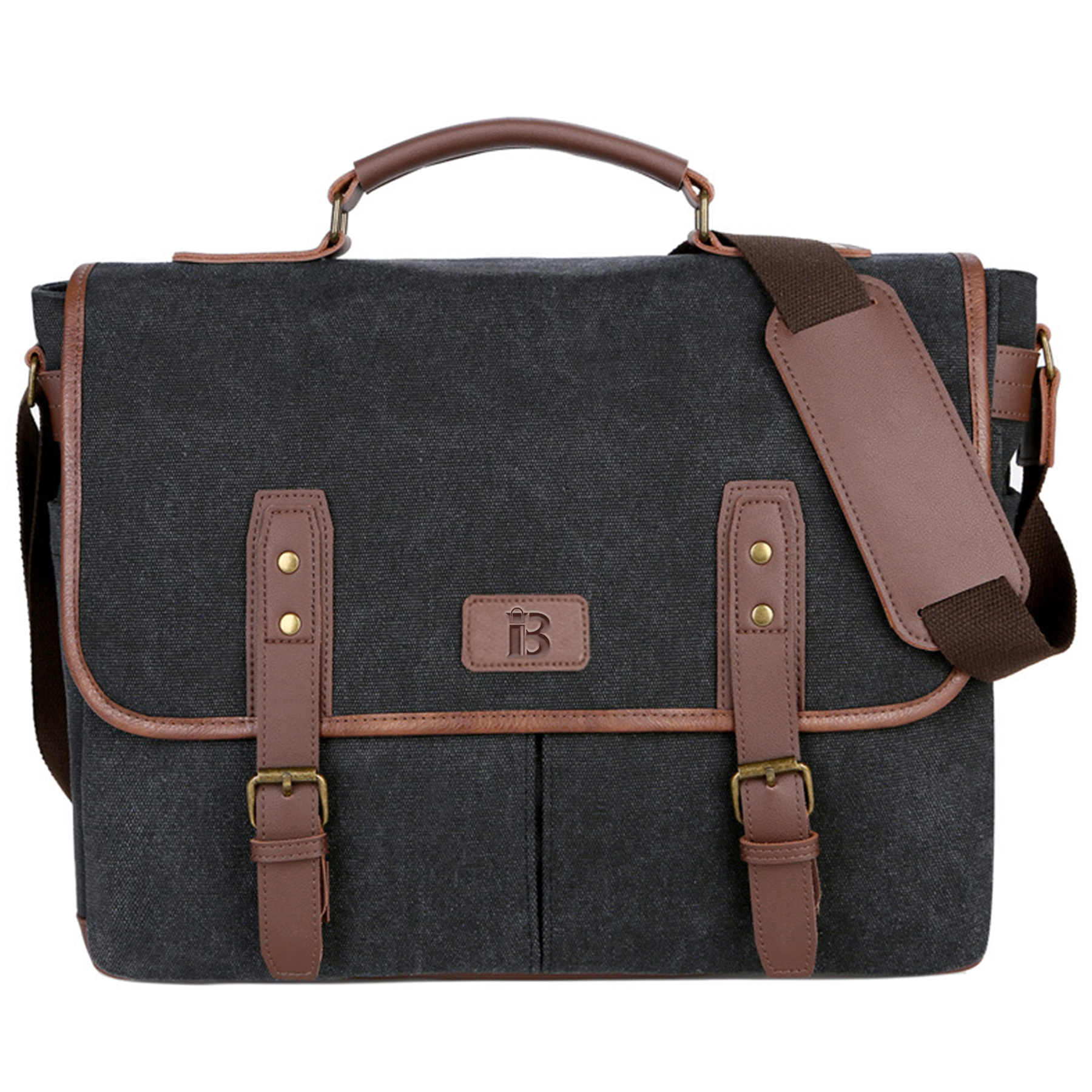 Cavas Vintage Men Briefcases Laptop Messenger Bag Business 13