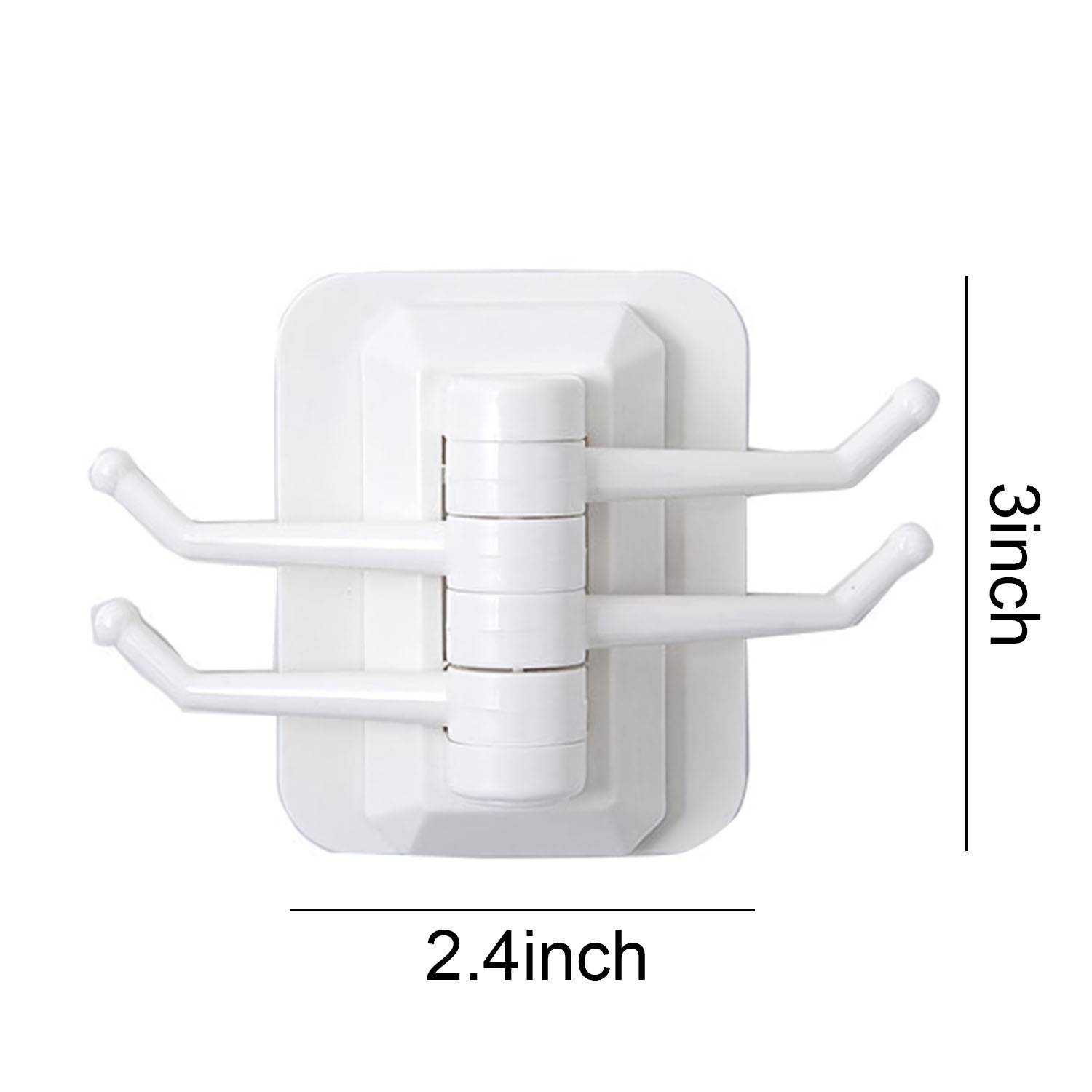 Towel Hanger w/ Hooks 8