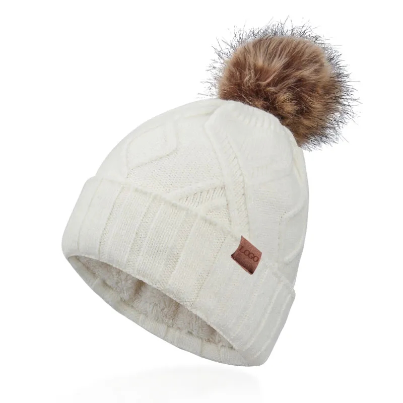 Warm Wool Knitted Hat 6
