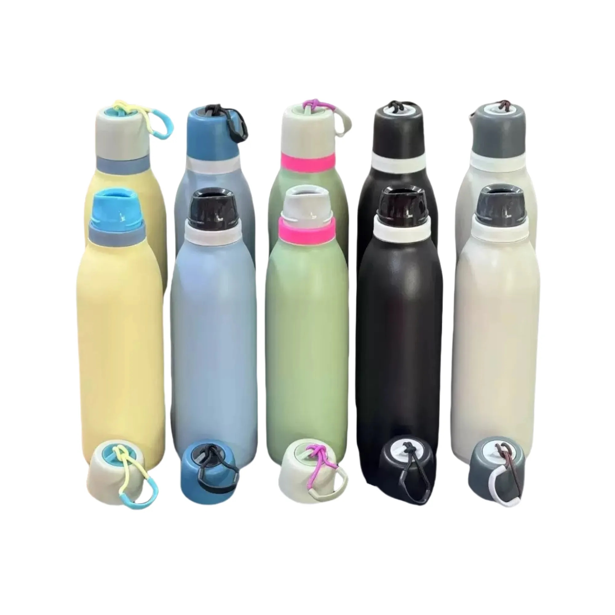 18oz Insulated vacuum flask Sports Water Bottles Macaron 6