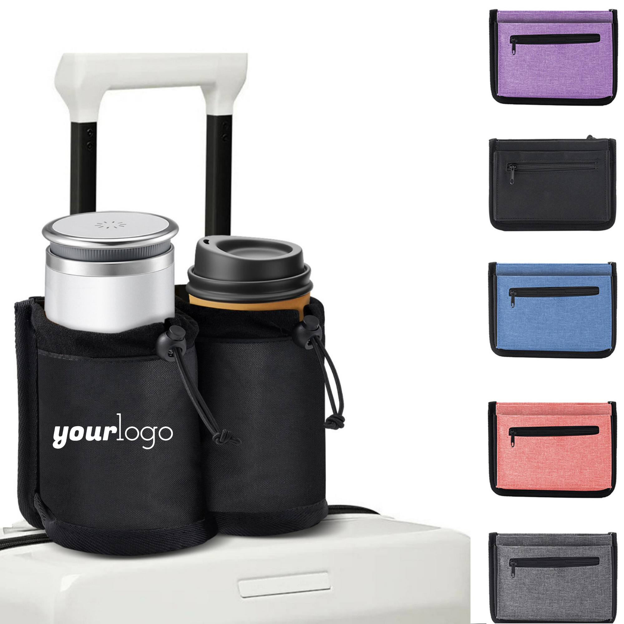Travel Suitcase Drink Storage Pouch 8
