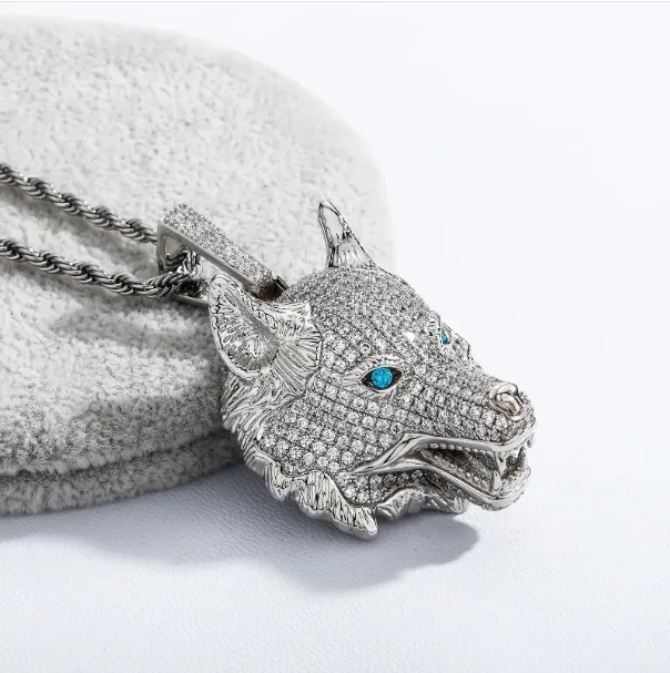 Wolf Head Necklace 1