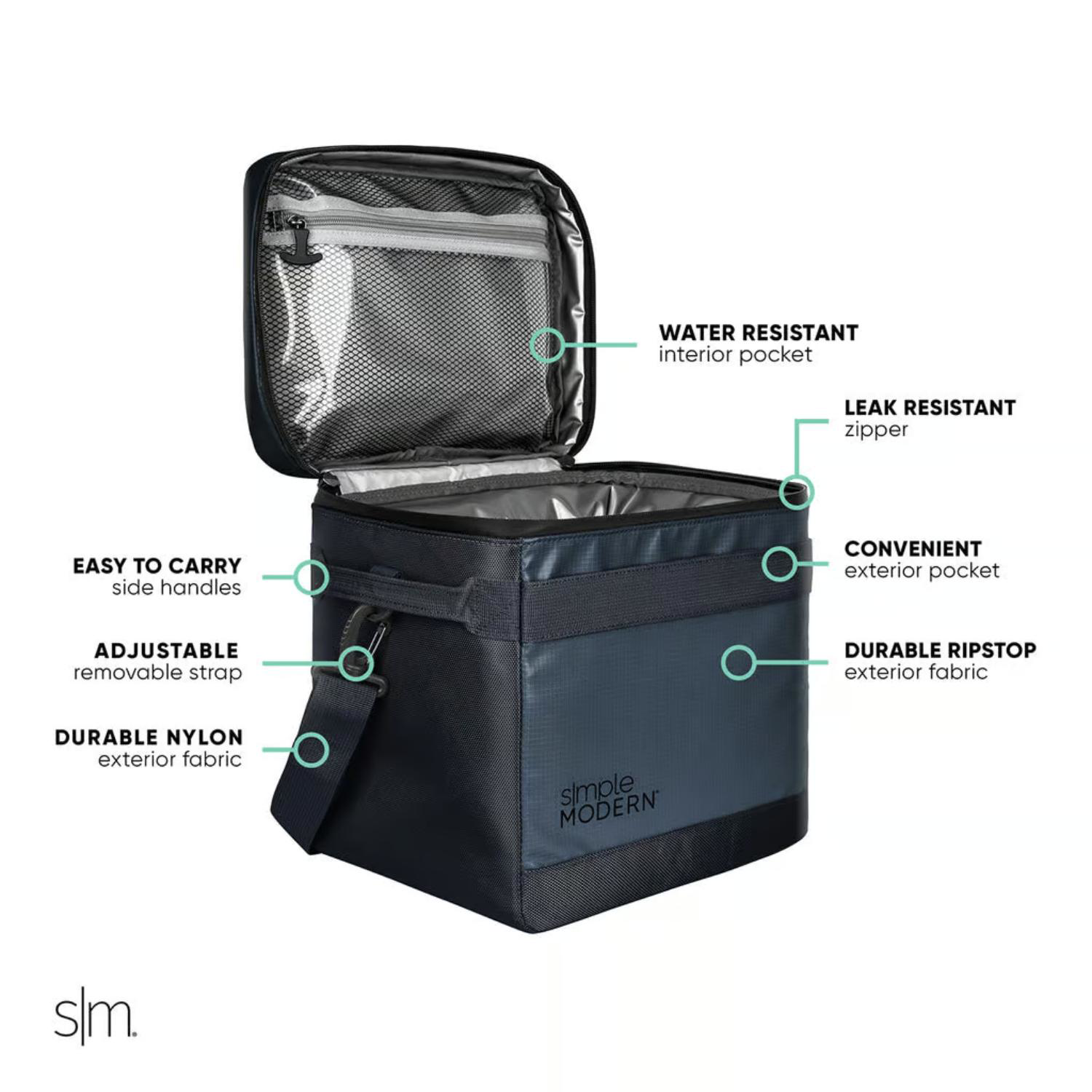 12-Can Simple Modern® Insulated Day Soft Cooler Bag 4